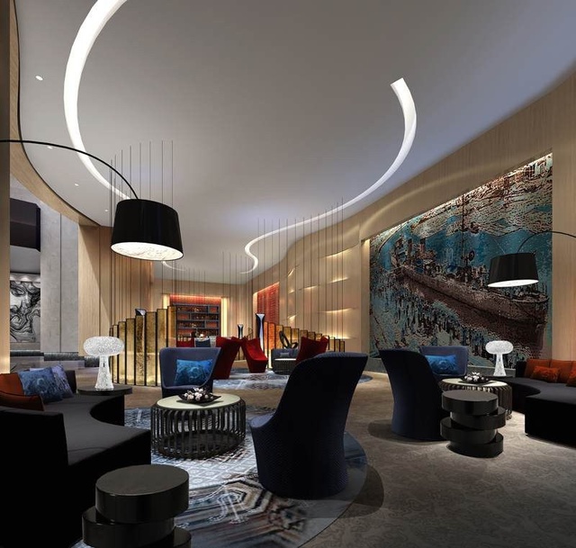 都美酒店裝修設(shè)計案例賞析 融合傳統(tǒng)與現(xiàn)代的會所設(shè)計美學(xué)