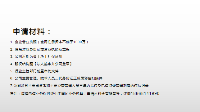 第一類增值電信業務許可證 定義、范圍與申請要點解析